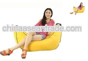banana shape beanbag chair, hot funny beanbag