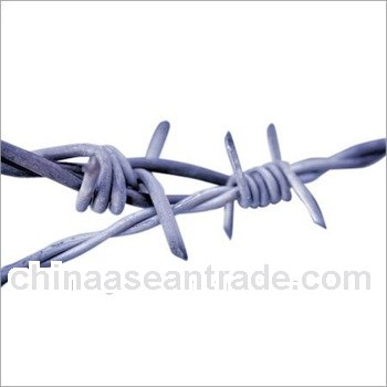 barbed galvanized wire/factory/low price