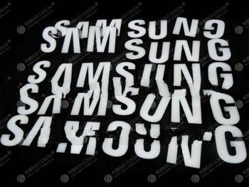 batch LED rimless sign