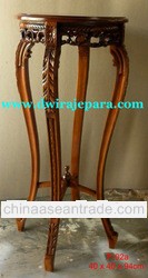 Mahogany Furniture Indonesia - Victorian Planstand mahogany furniture