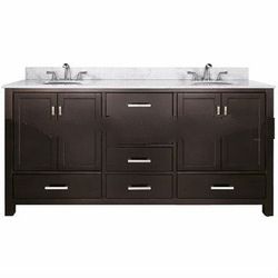 Avanity Modero 72" Double Bathroom Vanity - Espresso