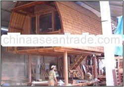 Wooden House Rice Barn