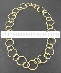 Brass necklace