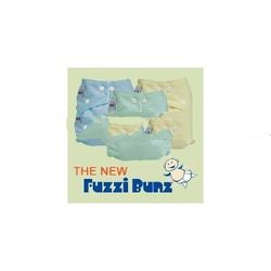 12 Pack Fuzzi bunz Cloth Diapers-Gender Neutral Colors LARGE [Health and Beauty]