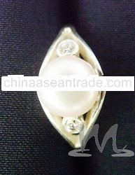 Pearl Silver Ring s-03