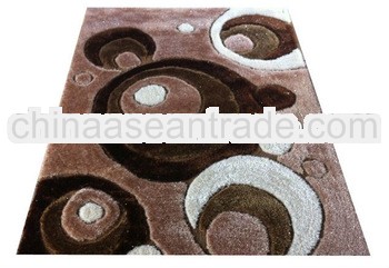 beautiful and fashionable flexible yarn carpet rug