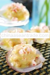 Dim Sum - Cheese scallop, bao, pau, snack, breakfast