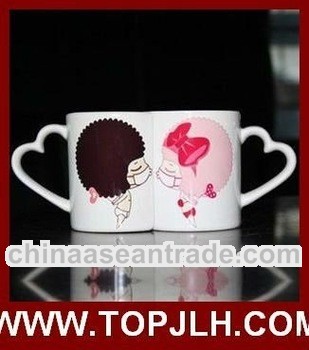 best christmas gifts 2012 for children Coated Lovers Mug For Sublimation