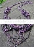Padma Bali glass bead necklace