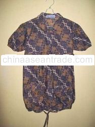 Batik Indonesia From Solo Ladies' Blouses