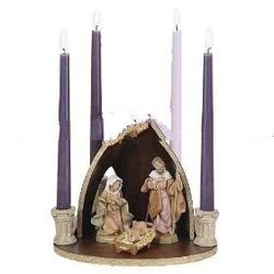 Fontanini Holy Family Nativity Christmas Advent Wreath