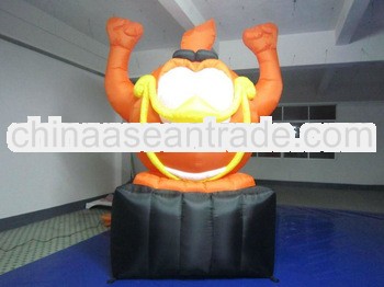 big inflatable bird doll with blower for promotion