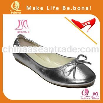big size woman shoe ballerina flat shoes