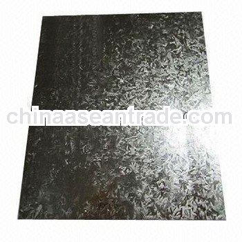 big spangle hot galvanized flat steel