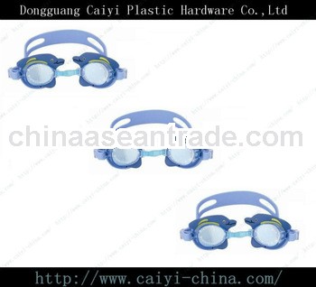 birds on frame mirror swim goggles