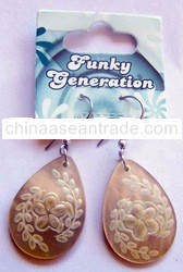 Funky Generation Sea Shell Earring