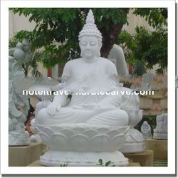 BUDDHA MARBLE CARVING