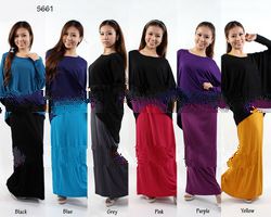 Long Muslim Fashion Maxi dress