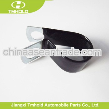 black color p-clip without rubber for fixing tube