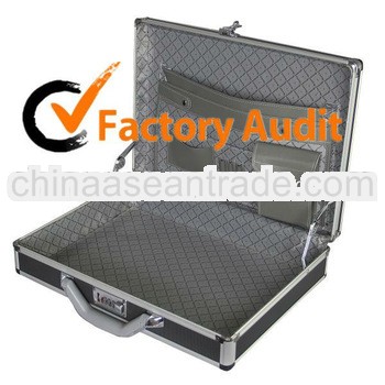 black empty handle Aluminum tools case