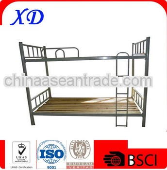 black mesh wire bunk bed for school furniture metal bunk bed