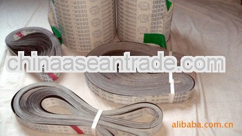 black silicon carbide abrasive belt for glass, wood and stainless steel, metal etc