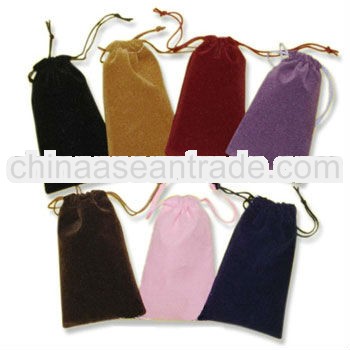 black velvet pouch bags hot sale