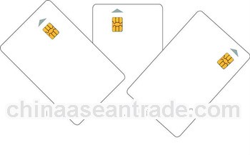blank contact ic card