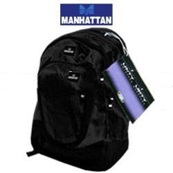 Manhattan Notebook BackPack Black