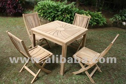 High Quality Outdoor Solid Teak Wooden Garden Furniture