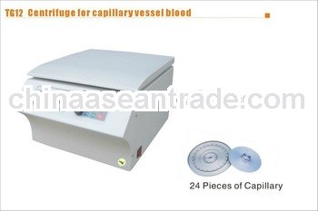 blood capillary tube centrifuge TG12, Micro boold seperation
