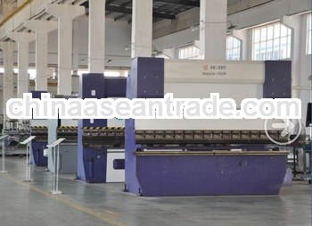blue assembling custom hydraulic cnc bending machine for sheet metal