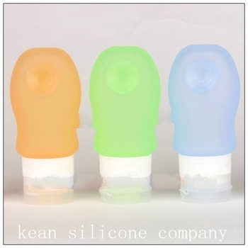 blue bottle shampoo/silicone travel bottles /silicone water bottle