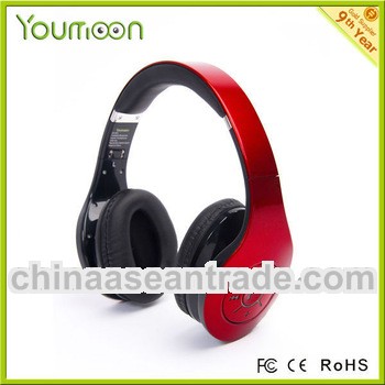 bluetooth headset support EDR stereo music, pack with carry pouch