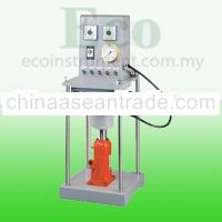Electric-type compression molding test machine
