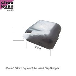 Furniture Square Tube Metal End Cap