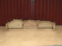 Recycled Teak TV Table