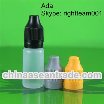 bottle 10ml with childproof and tamper safety cap long tip