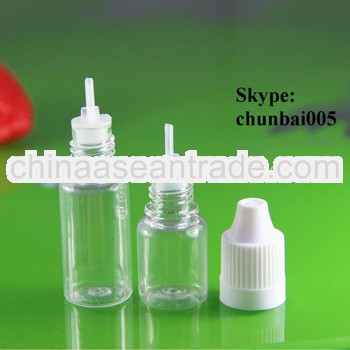 bottles and packaging with long tip childproof cap