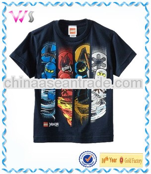 boy's cool cotton rubber printed t shirt