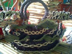 natural fiber women bag