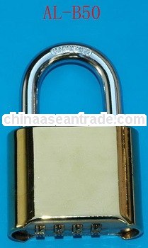 brass material ,zinc alloy combination padlock