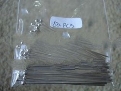 FMNHP07 - SS Headpin 50mm with 2. 5mm Ball