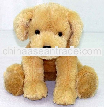 brown dog soft toy plush toy dog