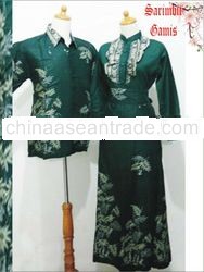 indonesian batik - SRG AYU FLOWER HIJAU