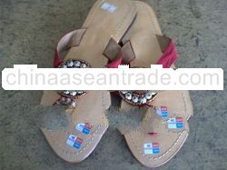 leather sandal