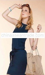 100% Rayon Sleeveless Short Fashion Dress Women