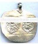 antiques jewelry pendant coin