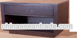 Hotel Commercial Furniture Modern Brown Natural Wood Nightstand
