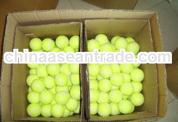 by bulk directly into export cartons tennis ball